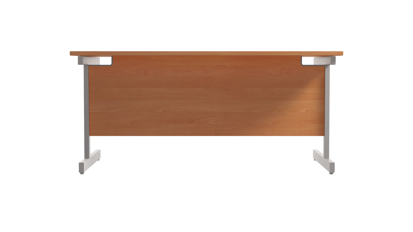 Single Upright Rectangular Desk: 800mm Deep (FSC)