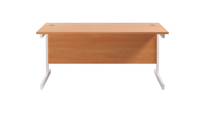 Single Upright Rectangular Desk: 800mm Deep (FSC)