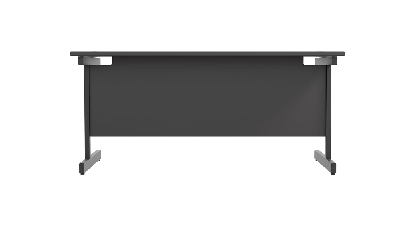Single Upright Rectangular Desk: 800mm Deep (FSC)