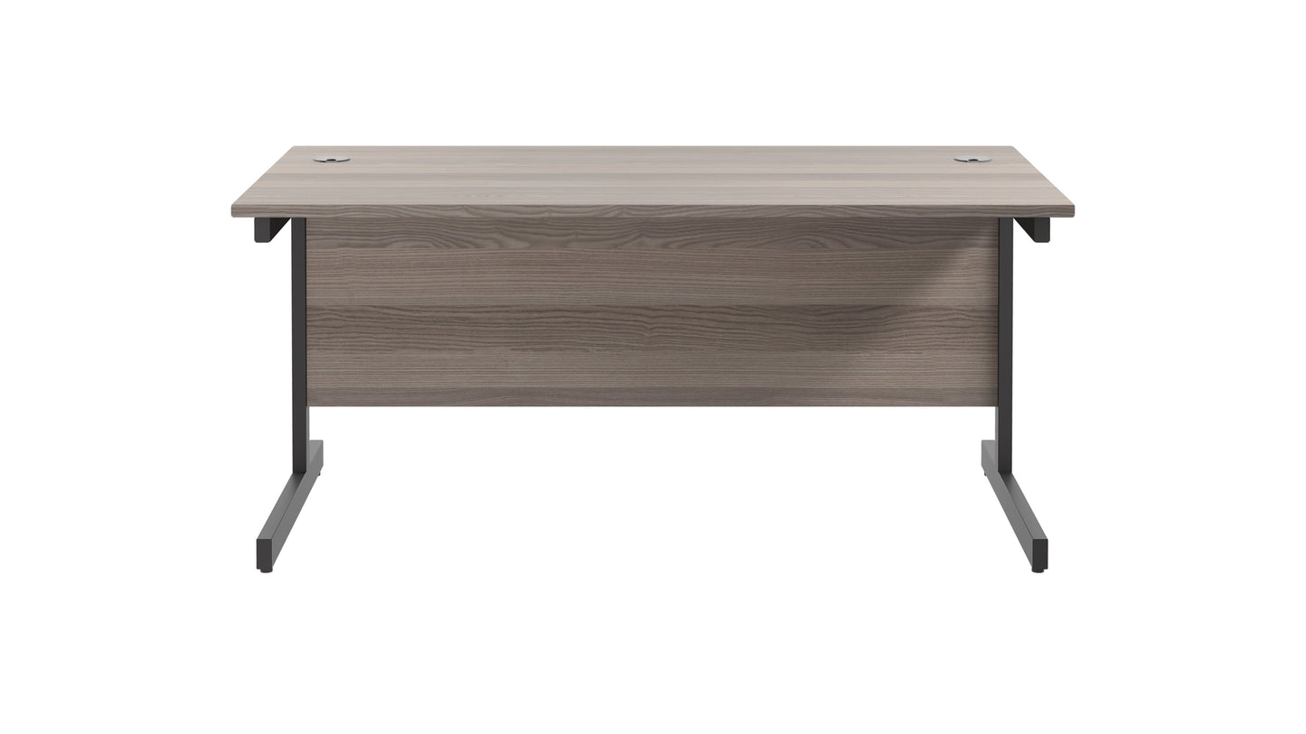 Single Upright Rectangular Desk: 800mm Deep (FSC)