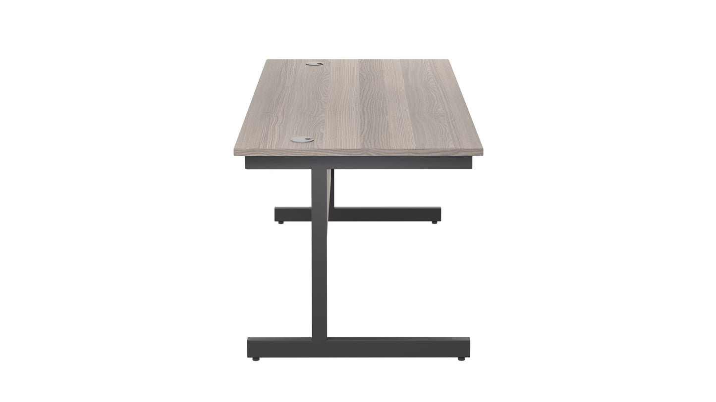 Single Upright Rectangular Desk: 800mm Deep (FSC)