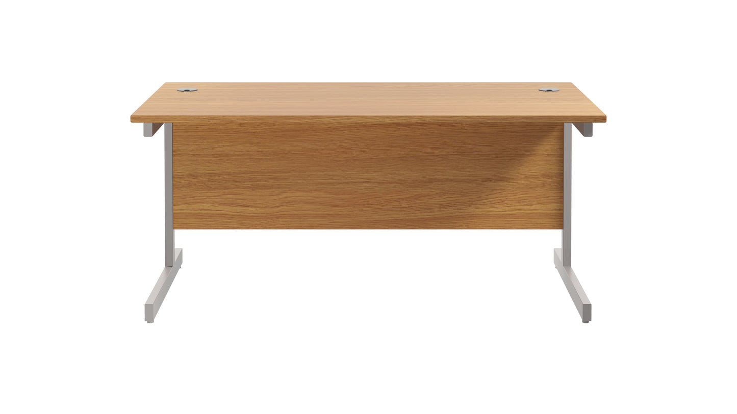 Single Upright Rectangular Desk: 800mm Deep (FSC)