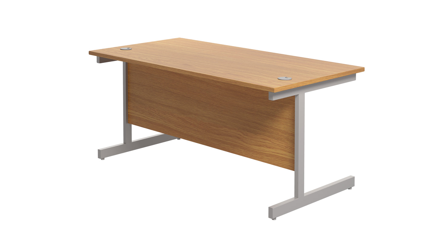 Single Upright Rectangular Desk: 800mm Deep (FSC)