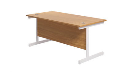 Single Upright Rectangular Desk: 800mm Deep (FSC)