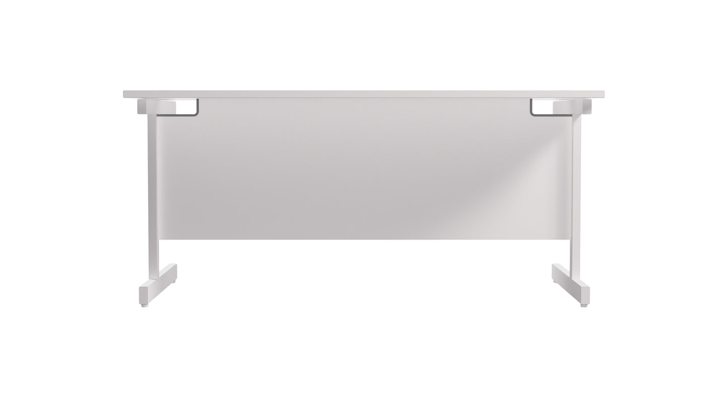 Single Upright Rectangular Desk: 800mm Deep (FSC)