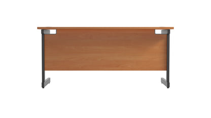 Single Upright Rectangular Desk: 600mm Deep (FSC)
