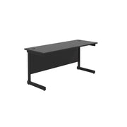 Single Upright Rectangular Desk: 600mm Deep (FSC)