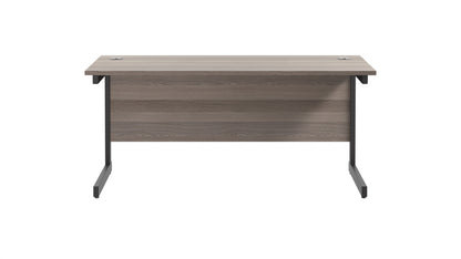 Single Upright Rectangular Desk: 600mm Deep (FSC)
