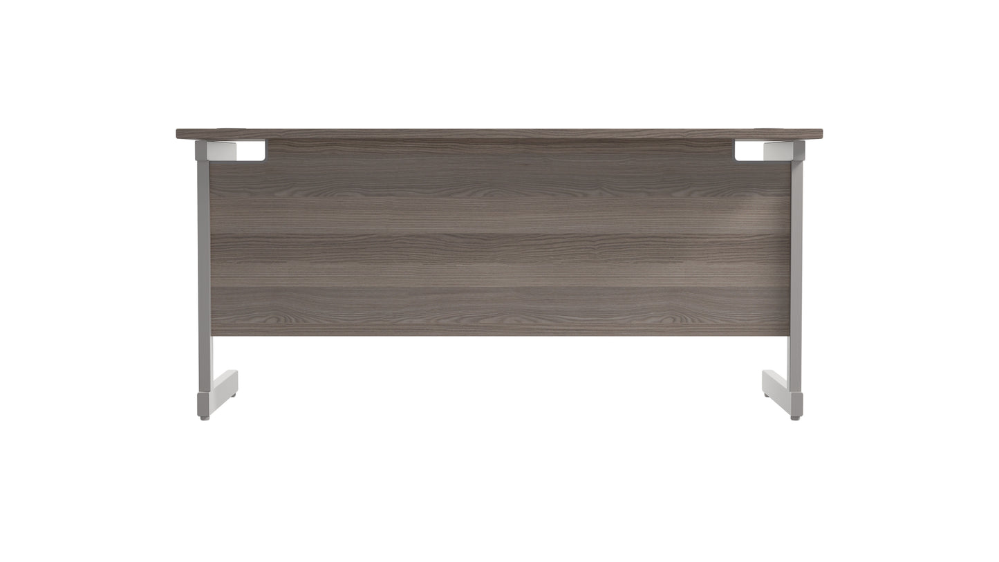 Single Upright Rectangular Desk: 600mm Deep (FSC)