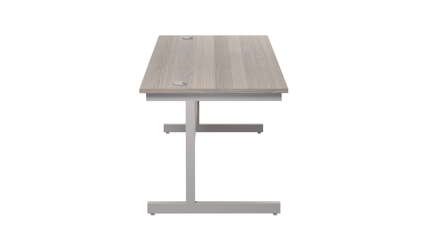 Single Upright Rectangular Desk: 800mm Deep (FSC)