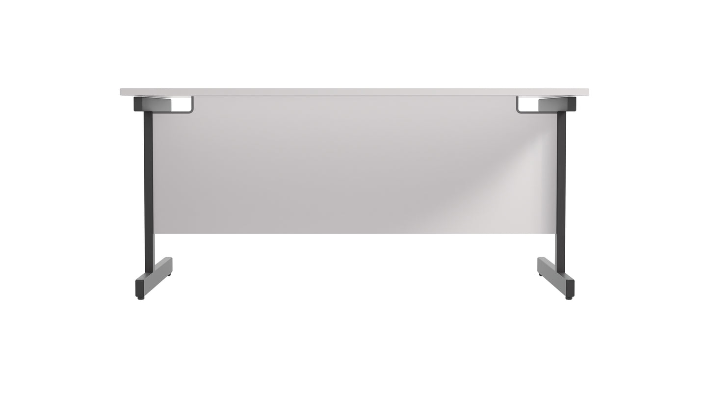 Single Upright Rectangular Desk: 800mm Deep (FSC)