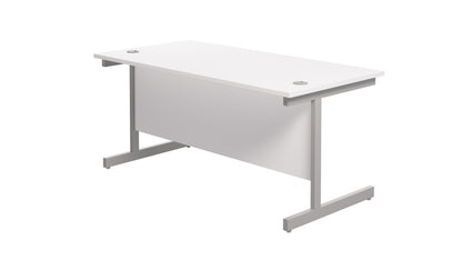 Single Upright Rectangular Desk: 800mm Deep (FSC)