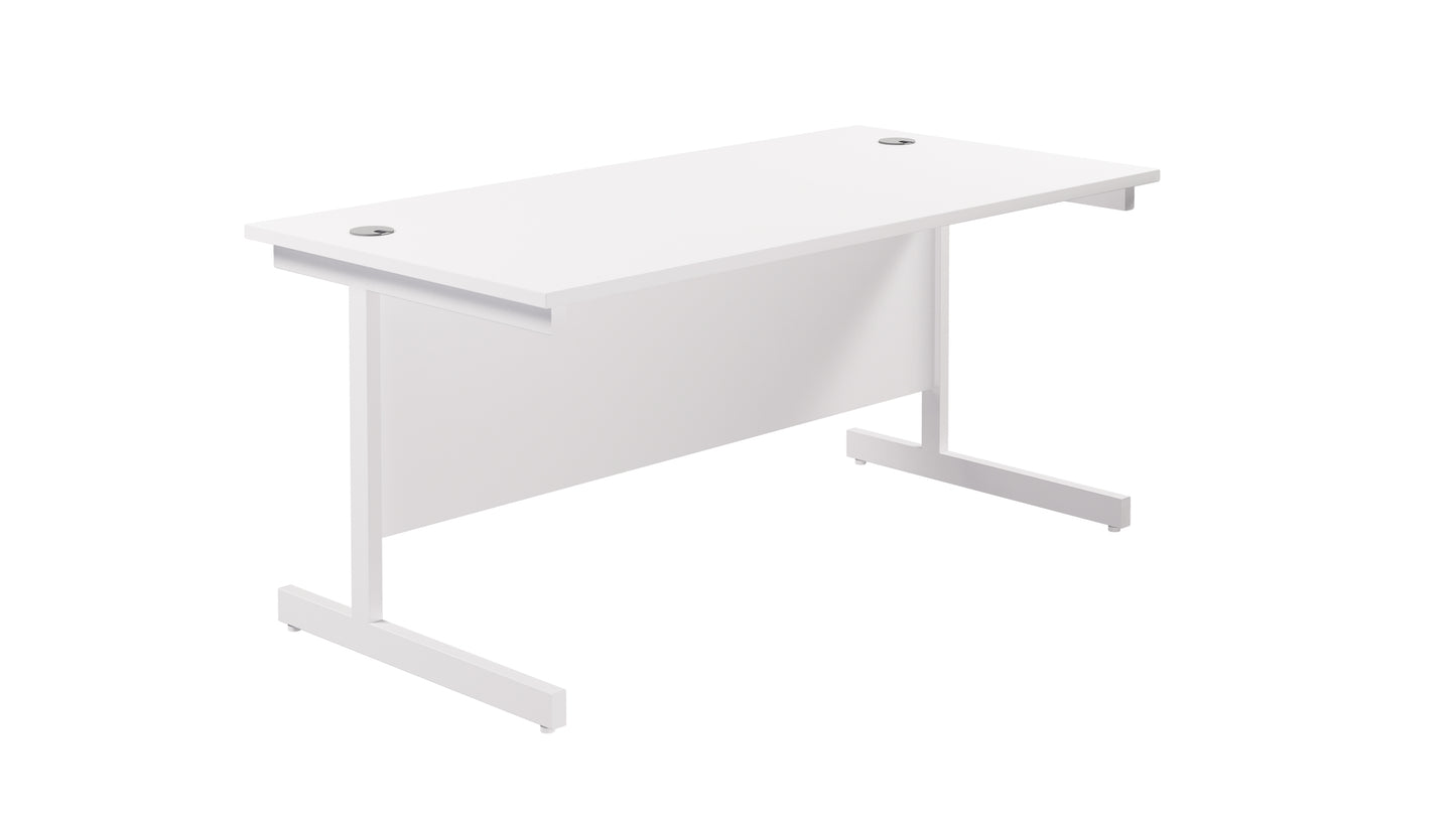 Aztec|Single Upright|Rectangular|Desk|1800x800|White-White