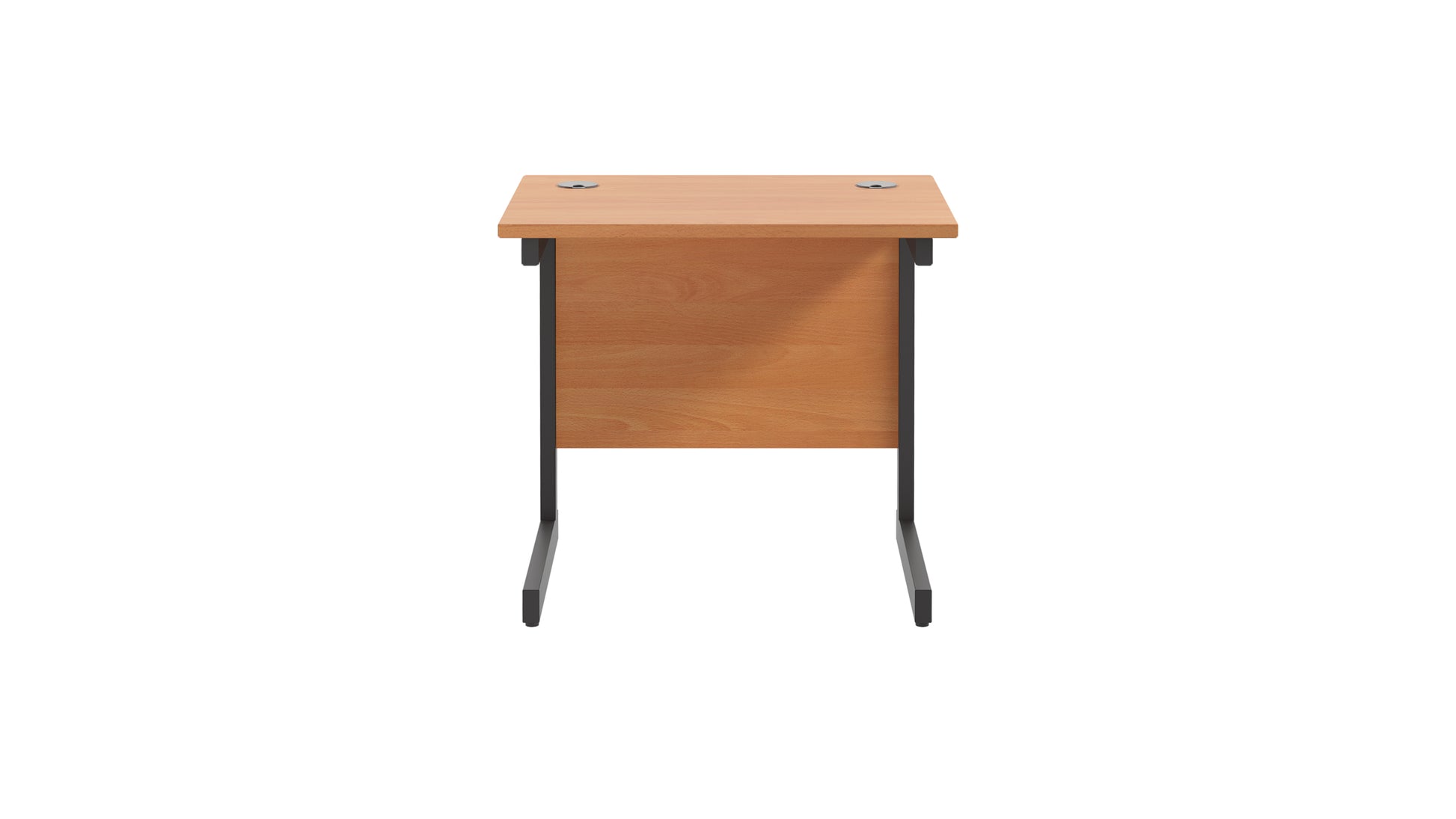 Single Upright Rectangular Desk: 600mm Deep (FSC)