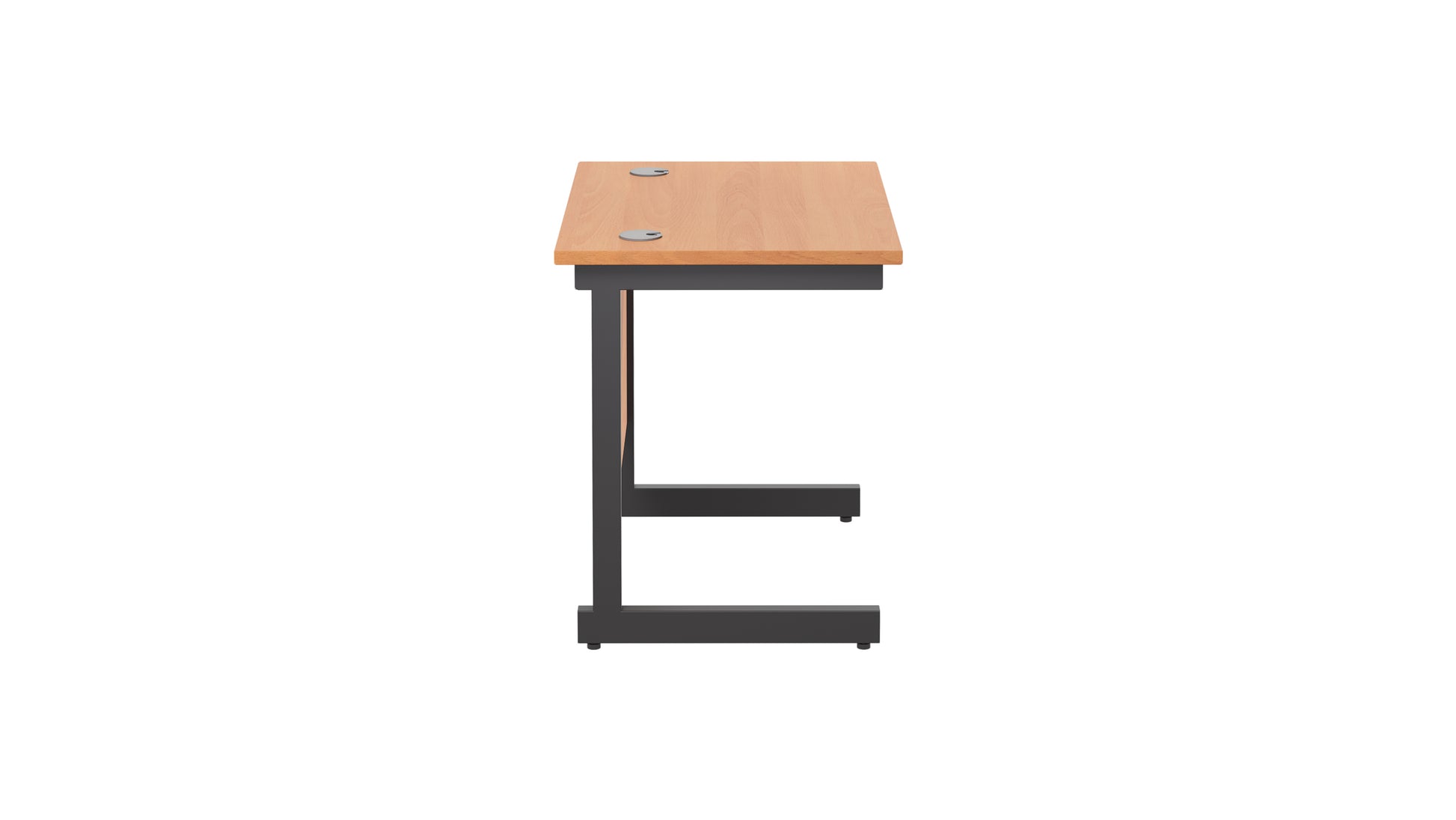 Single Upright Rectangular Desk: 600mm Deep (FSC)