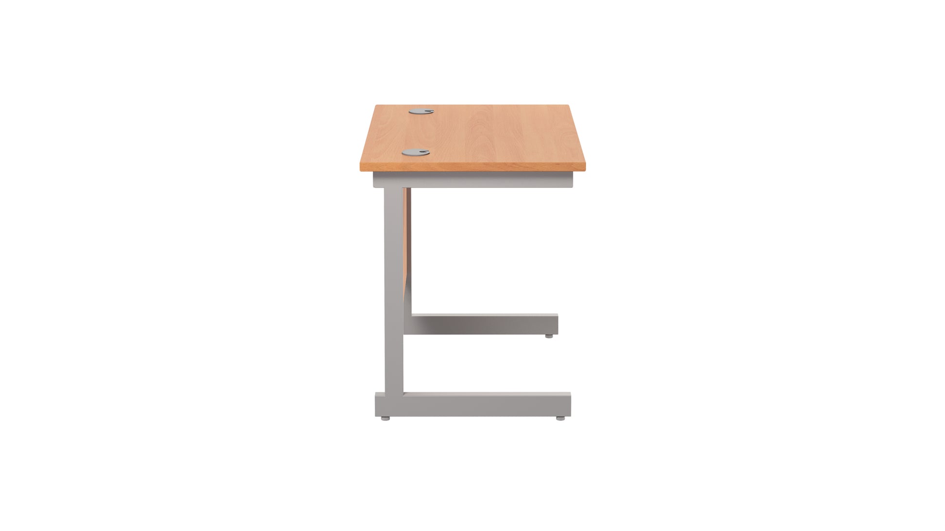 Single Upright Rectangular Desk: 600mm Deep (FSC)