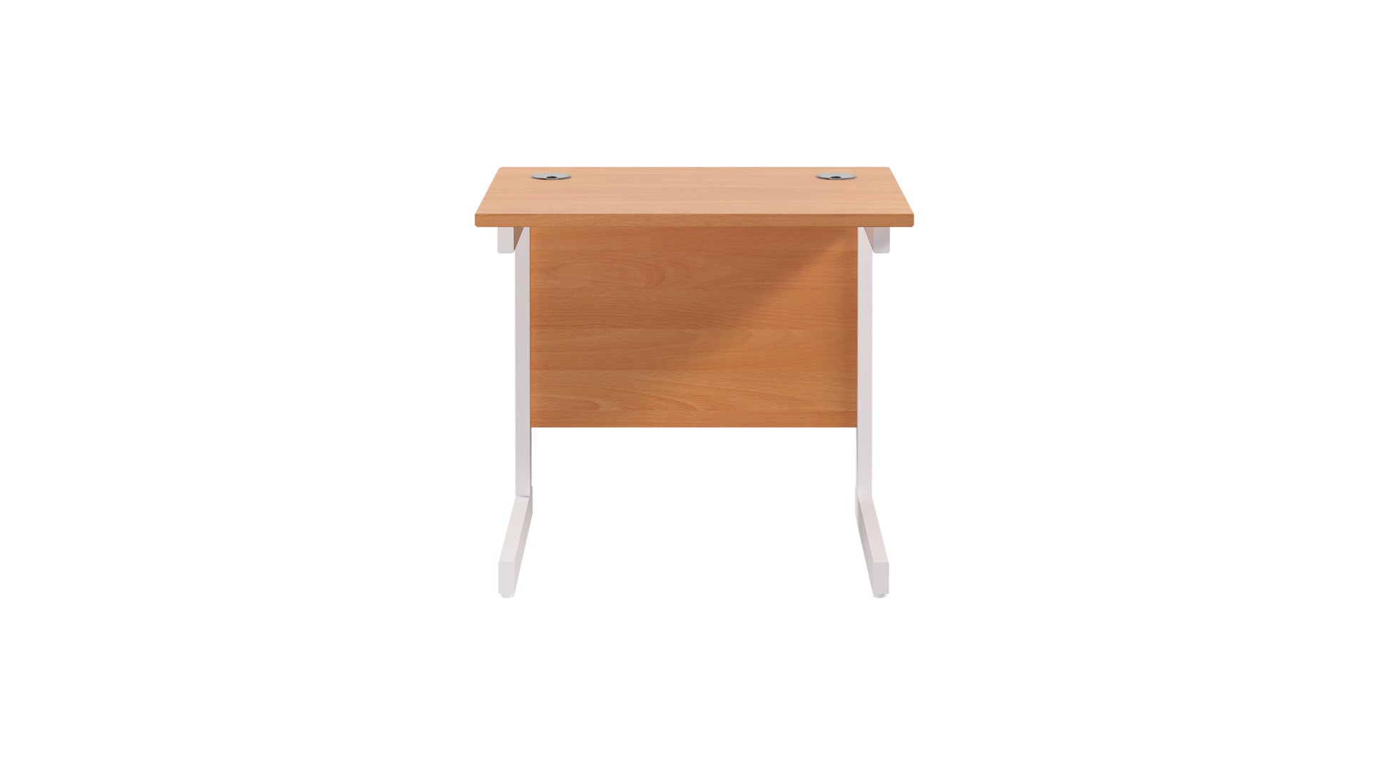 Single Upright Rectangular Desk: 600mm Deep (FSC)