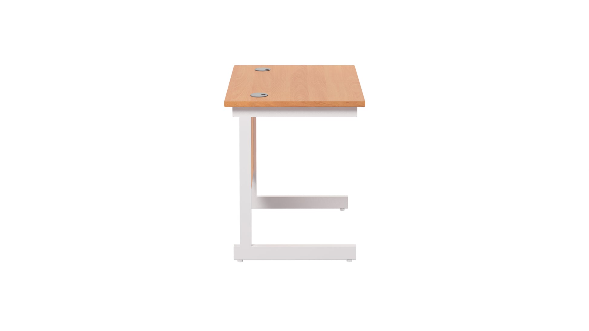 Single Upright Rectangular Desk: 600mm Deep (FSC)