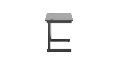 Single Upright Rectangular Desk: 600mm Deep (FSC)