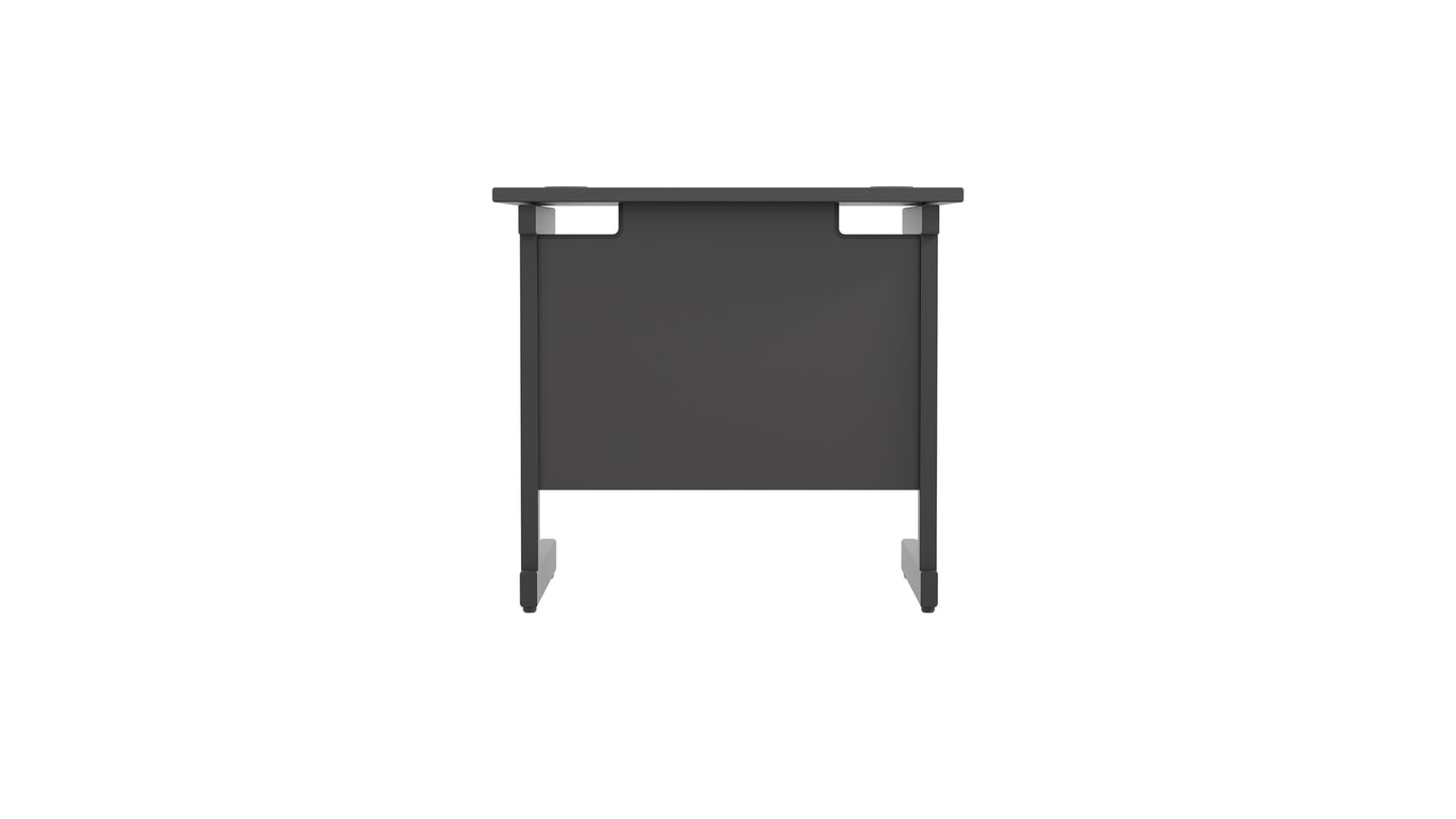 Single Upright Rectangular Desk: 600mm Deep (FSC)