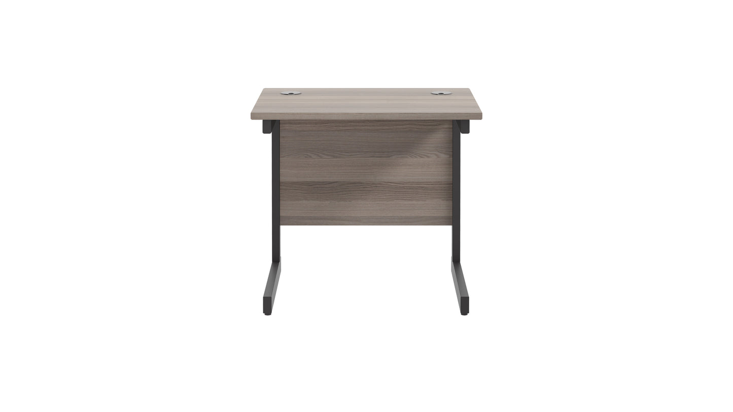 Single Upright Rectangular Desk: 600mm Deep (FSC)