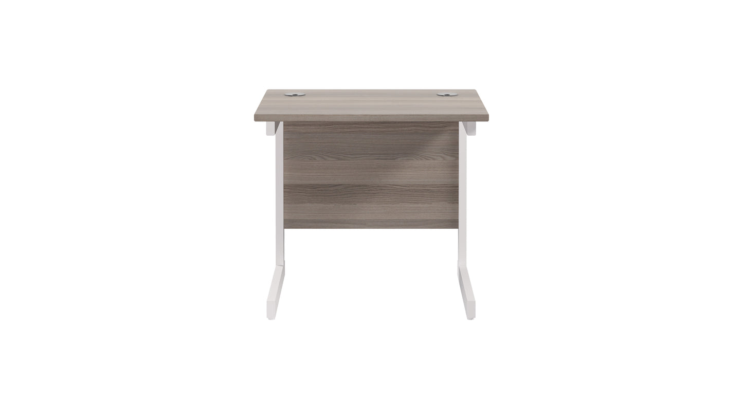 Single Upright Rectangular Desk: 600mm Deep (FSC)