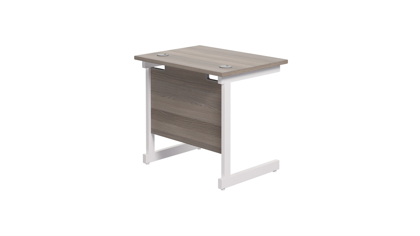 Single Upright Rectangular Desk: 600mm Deep (FSC)