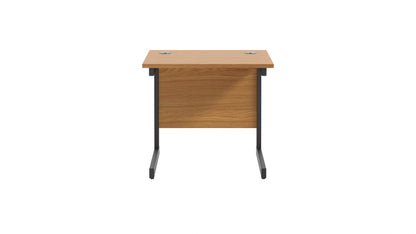 Single Upright Rectangular Desk: 600mm Deep (FSC)