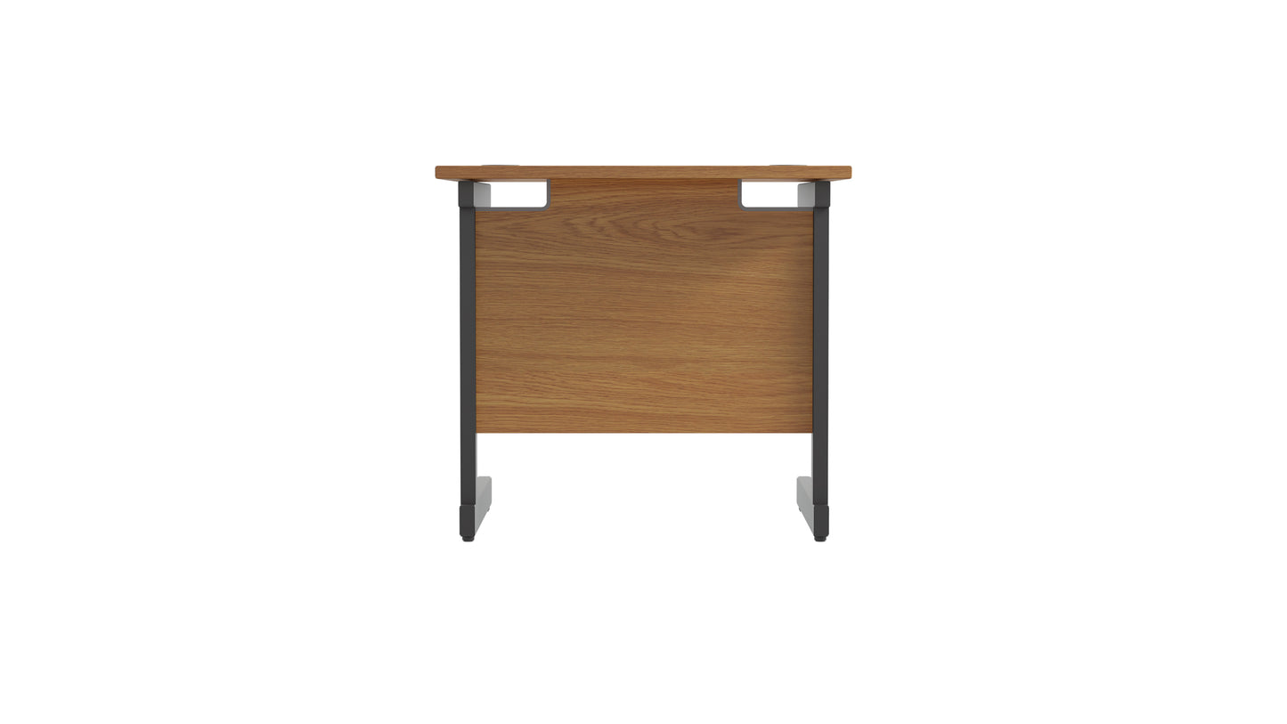 Single Upright Rectangular Desk: 600mm Deep (FSC)