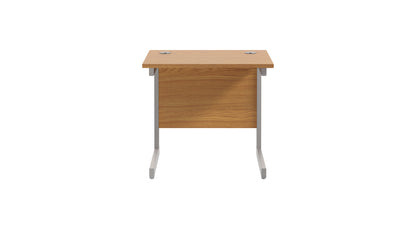 Single Upright Rectangular Desk: 600mm Deep (FSC)