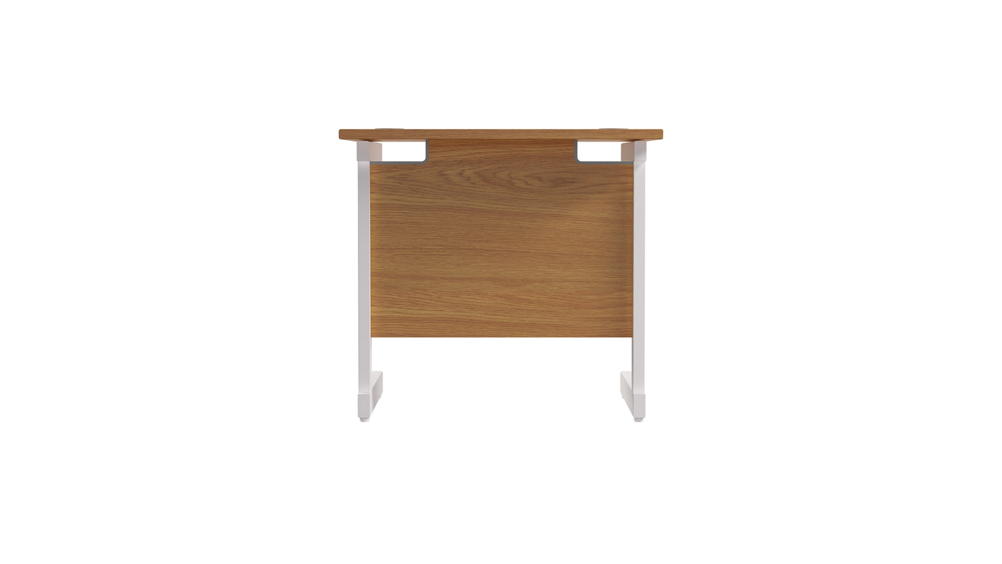 Single Upright Rectangular Desk: 600mm Deep (FSC)