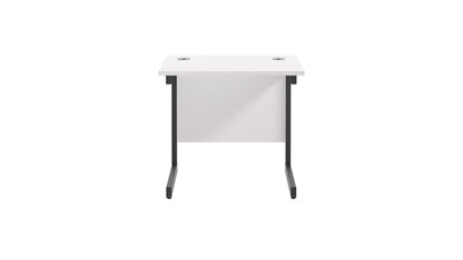 Single Upright Rectangular Desk: 600mm Deep (FSC)