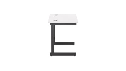 Single Upright Rectangular Desk: 600mm Deep (FSC)