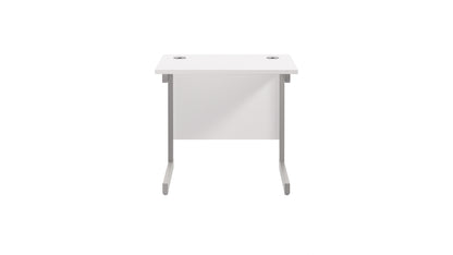 Single Upright Rectangular Desk: 600mm Deep (FSC)