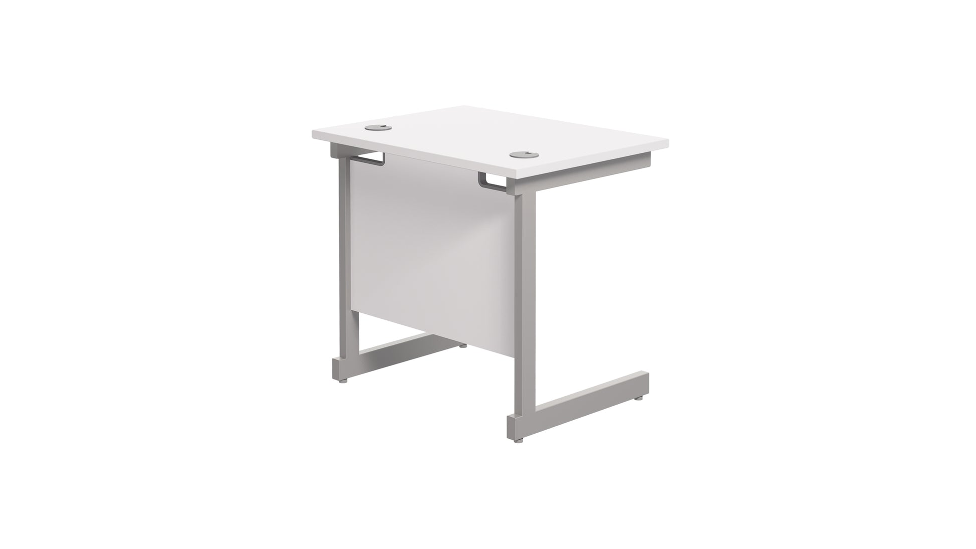 Single Upright Rectangular Desk: 600mm Deep (FSC)