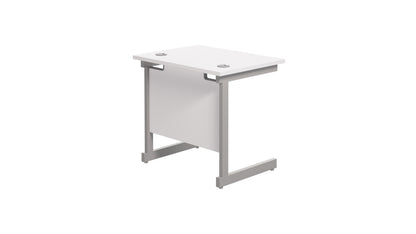 Single Upright Rectangular Desk: 600mm Deep (FSC)