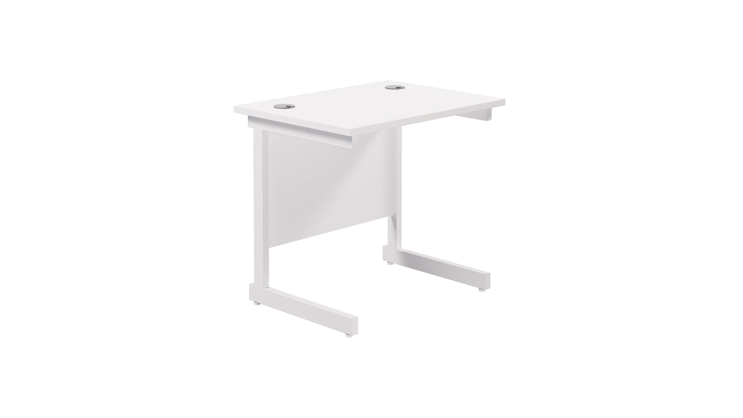 Aztec|Single Upright|Rectangular|Desk|800x600|White-White