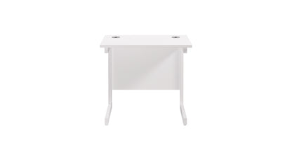 Single Upright Rectangular Desk: 600mm Deep (FSC)