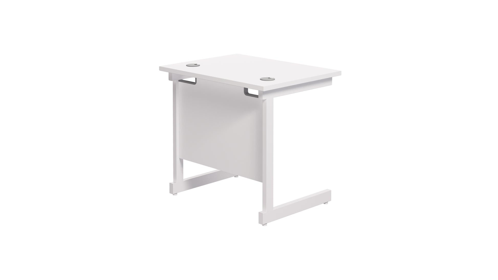 Single Upright Rectangular Desk: 600mm Deep (FSC)