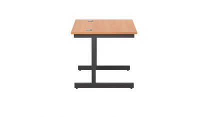 Single Upright Rectangular Desk: 800mm Deep (FSC)