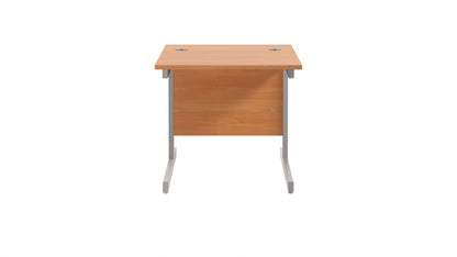 Single Upright Rectangular Desk: 800mm Deep (FSC)