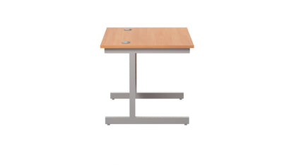 Single Upright Rectangular Desk: 800mm Deep (FSC)
