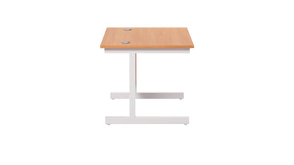 Single Upright Rectangular Desk: 800mm Deep (FSC)