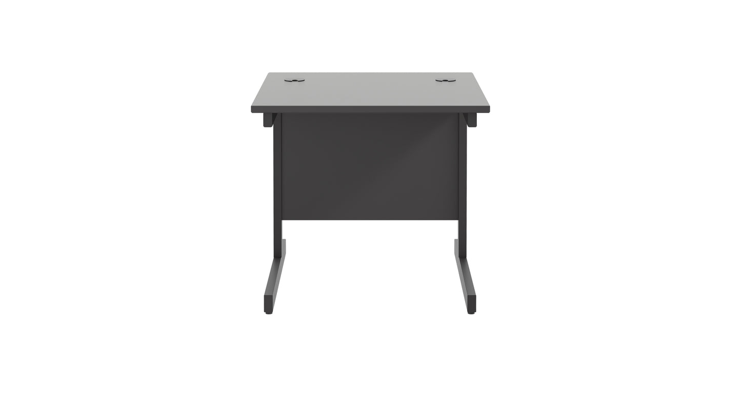 Single Upright Rectangular Desk: 800mm Deep (FSC)