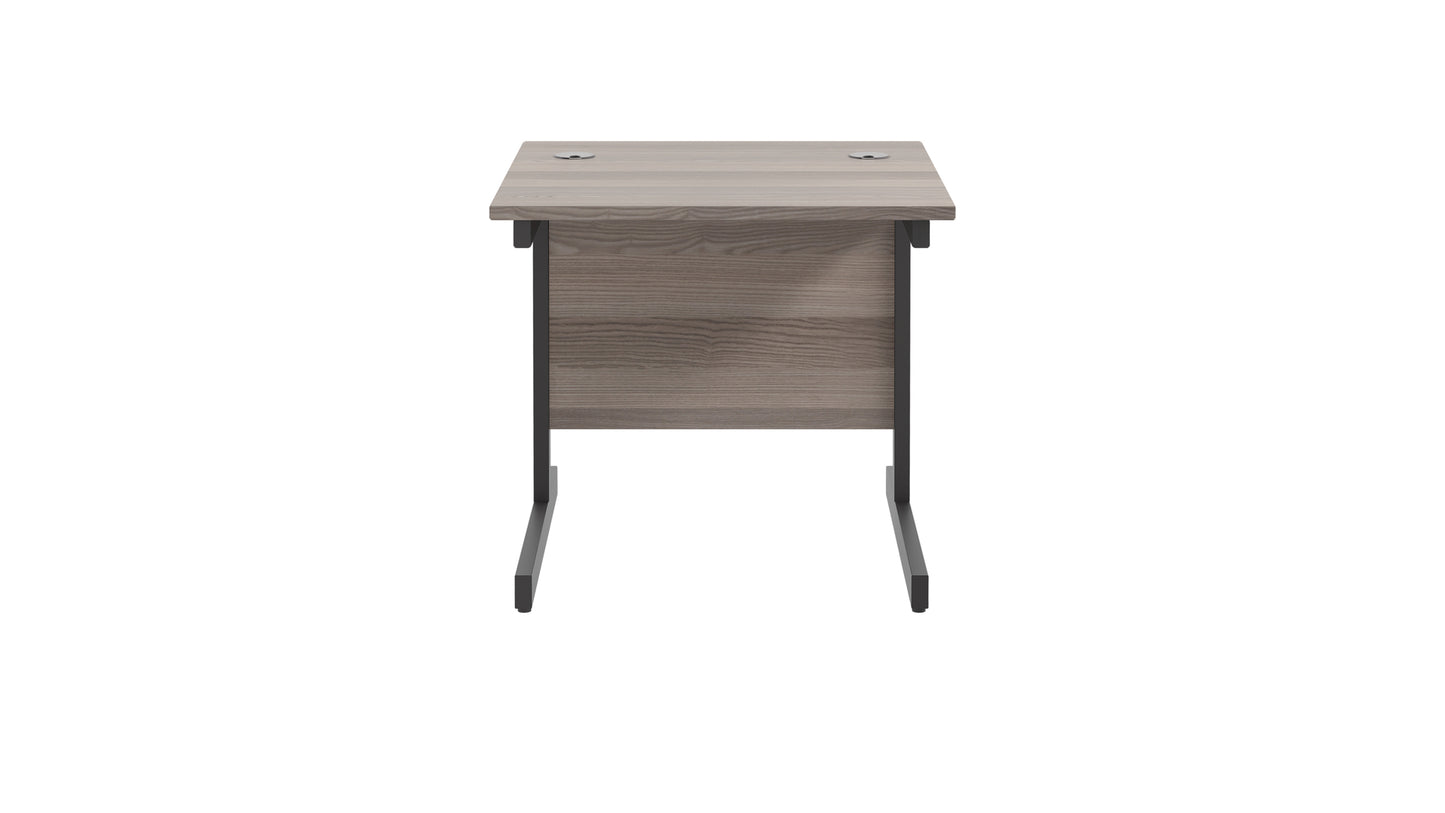 Single Upright Rectangular Desk: 800mm Deep (FSC)
