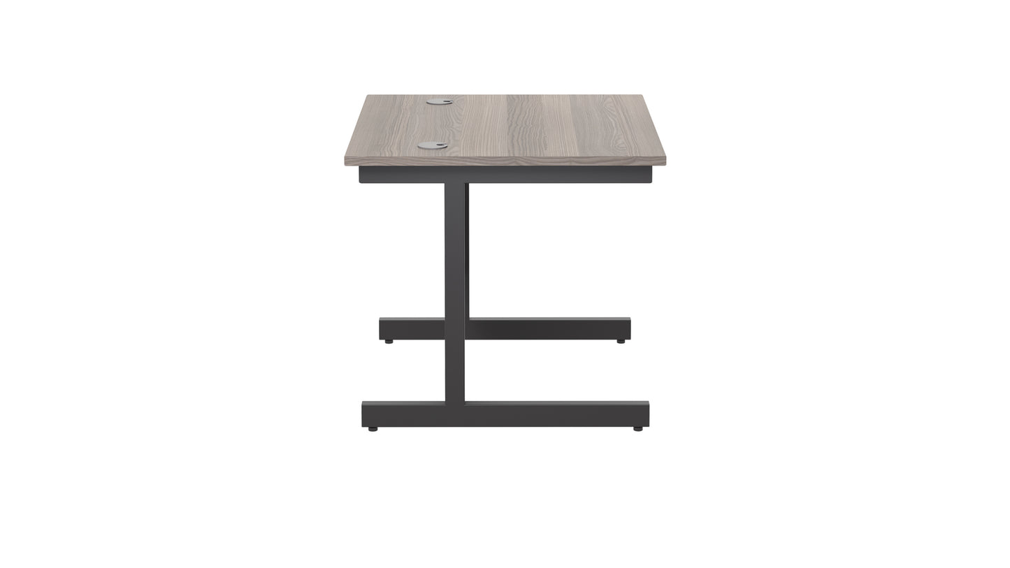 Single Upright Rectangular Desk: 800mm Deep (FSC)