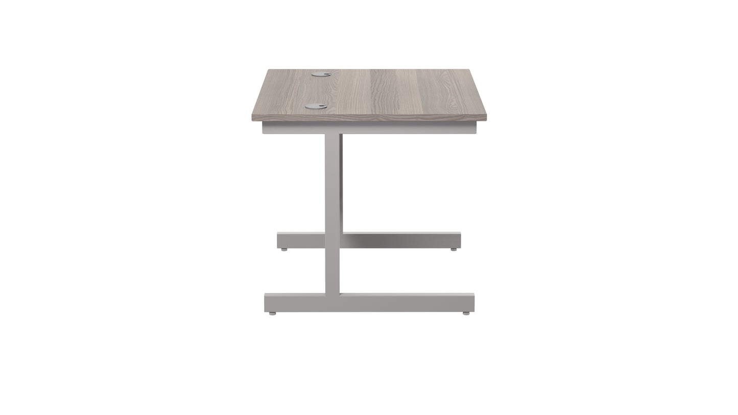 Single Upright Rectangular Desk: 800mm Deep (FSC)