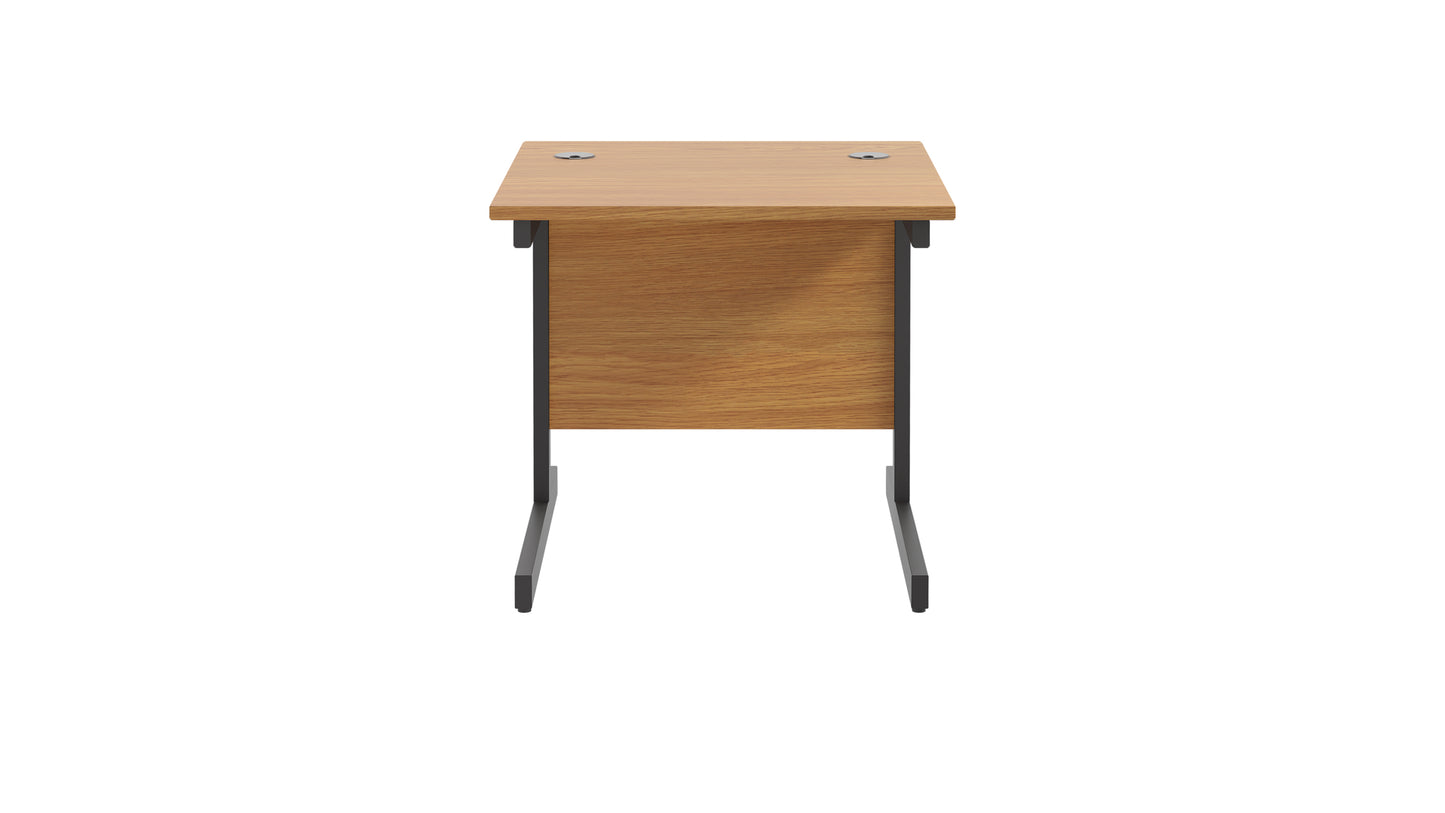 Single Upright Rectangular Desk: 800mm Deep (FSC)