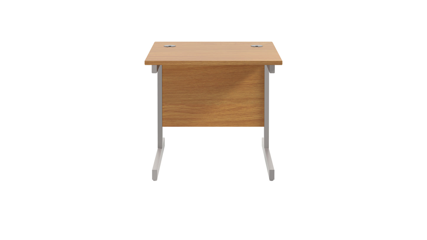 Single Upright Rectangular Desk: 800mm Deep (FSC)