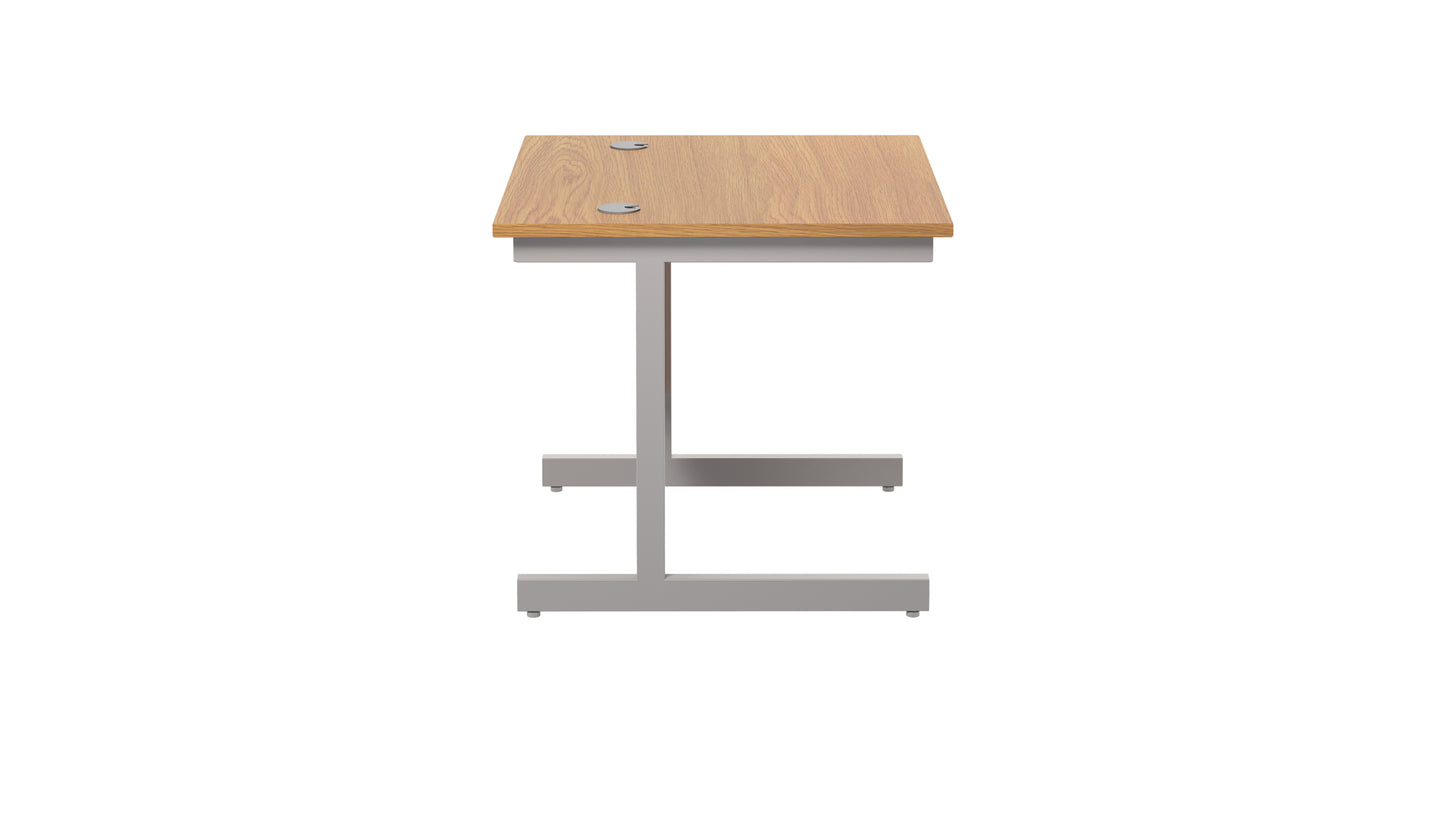 Single Upright Rectangular Desk: 800mm Deep (FSC)